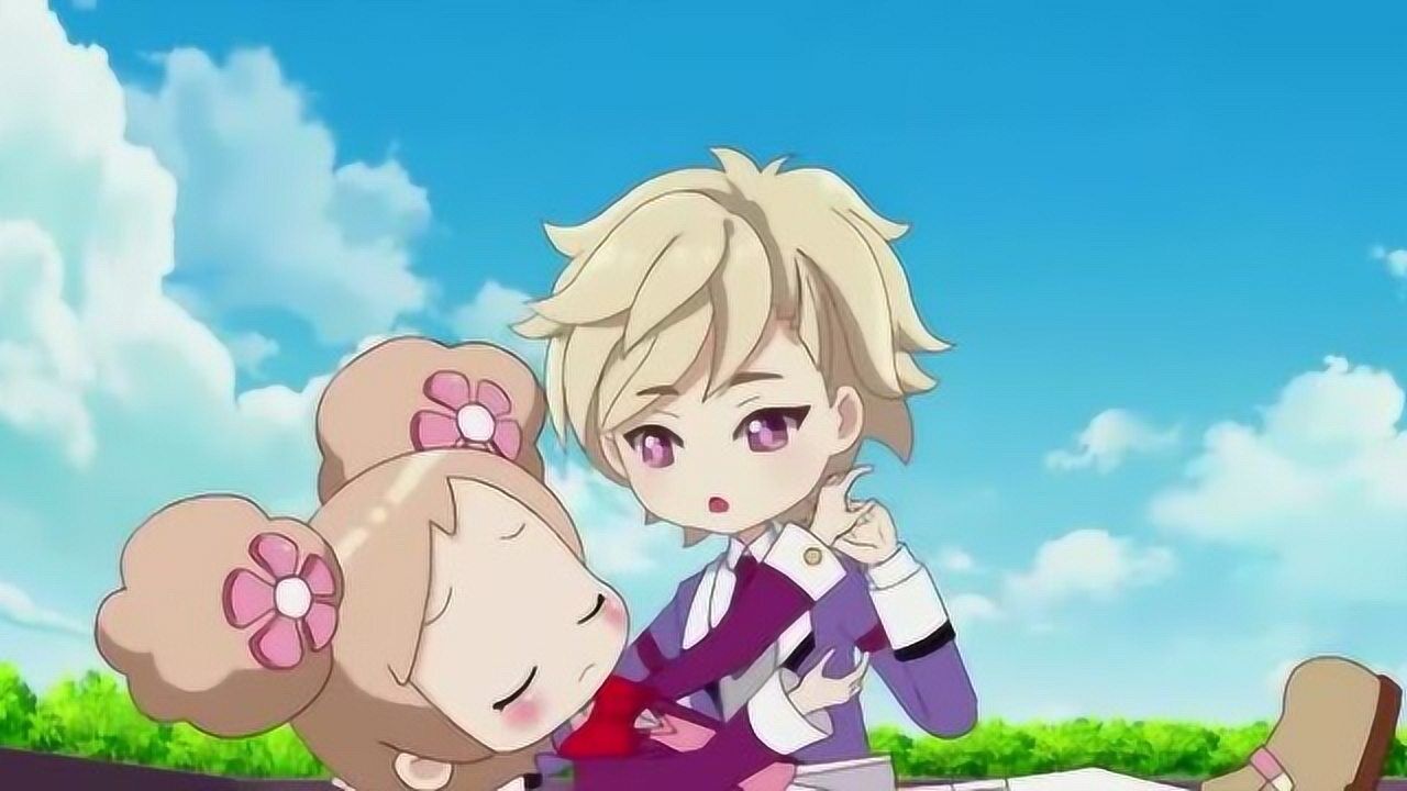 小花仙奥丁同学好绅士呀主动背起夏安安送她去医务室