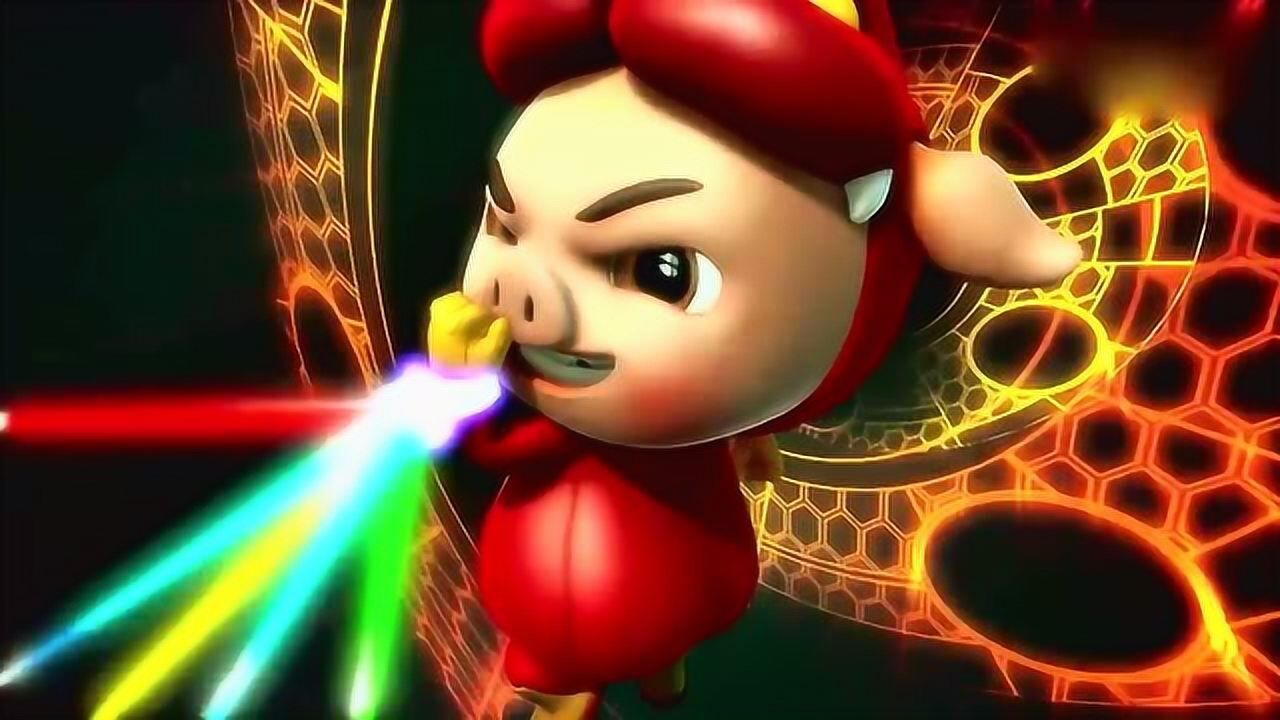 猪猪侠:小猪猪变身火焰鹤解救被玫瑰王子控制的菲菲,能成功吗?