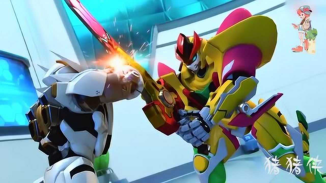 猪猪侠:钢齿虎大战铁拳虎,谁才会获得胜利呢