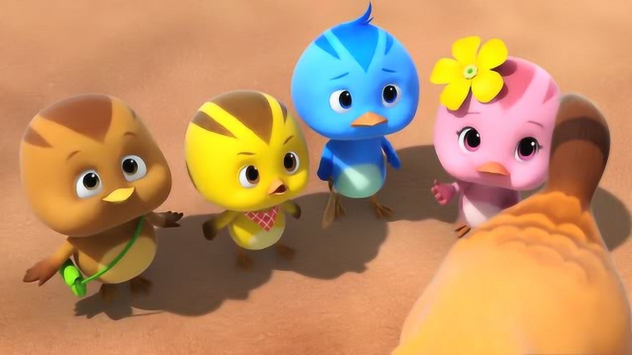 萌鸡小队  妈妈掉了一根毛萌鸡们说妈妈痛不痛啊