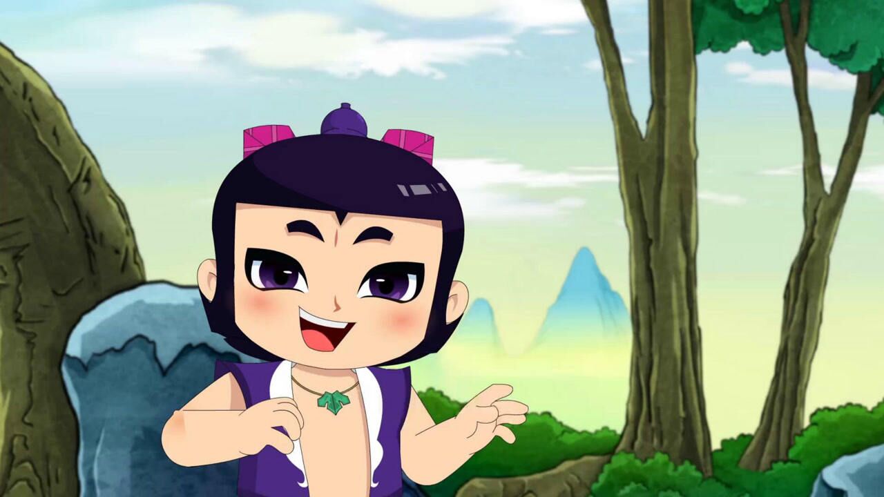 巧巧要和二娃去菜市场买菜葫芦娃知道后和巧巧说起了这个