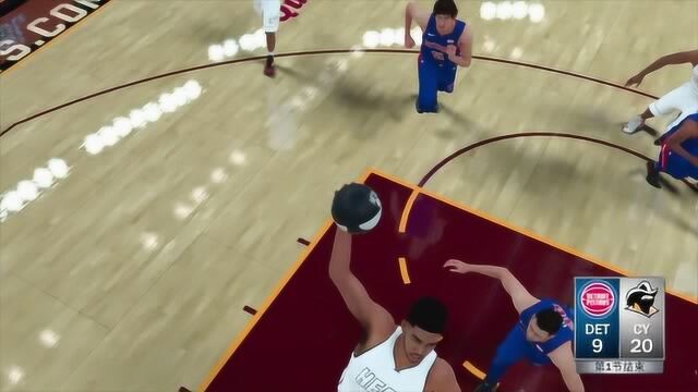 NBA2k18:墙哥单手上篮,庄神霸气抓冒,惊艳全场!