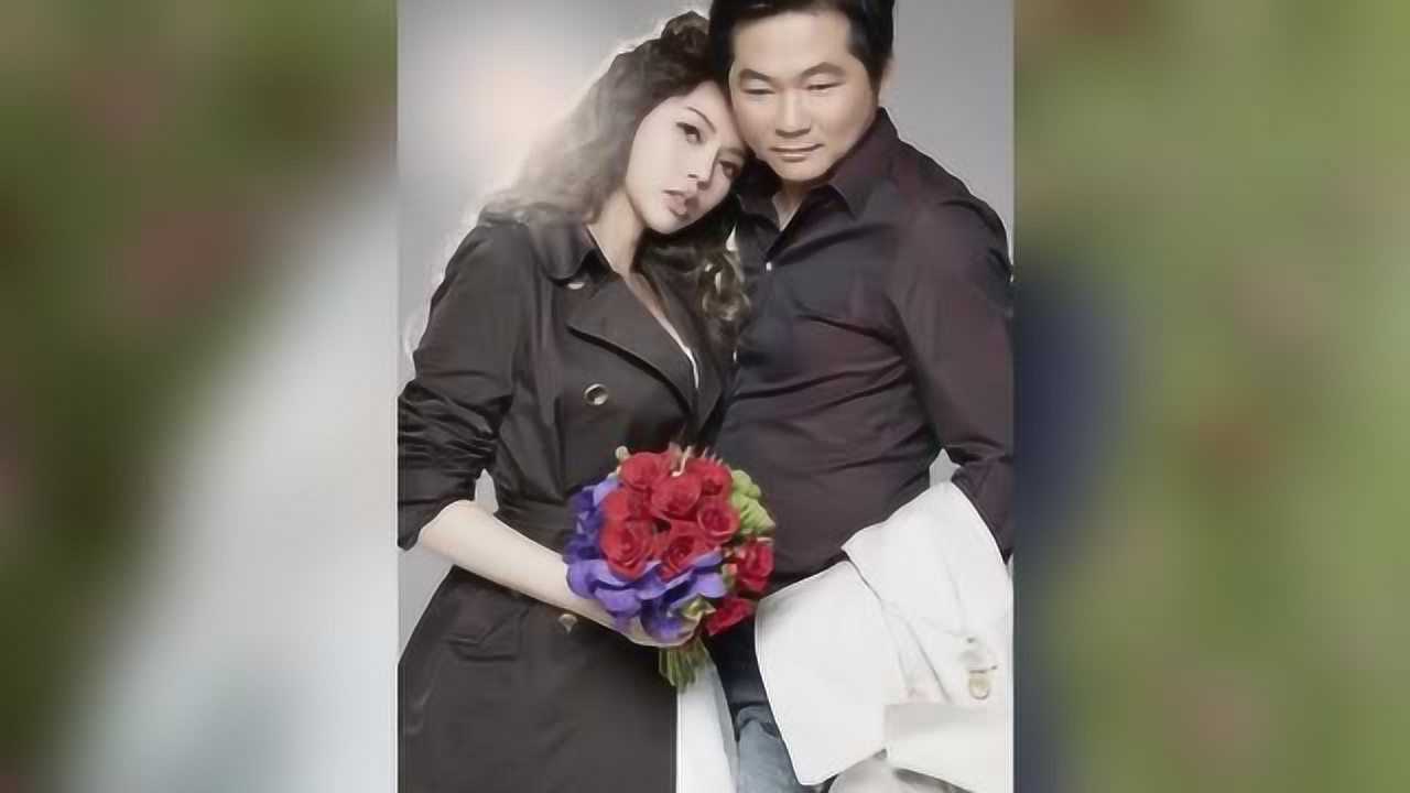 康熙熟面孔殷琦嫁富商婚纱照唯美诱人