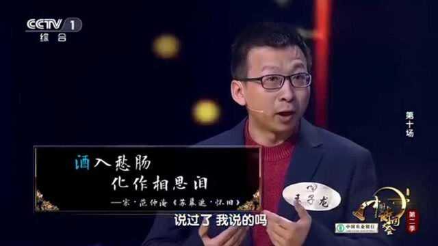 中国诗词大会:带“酒”字的诗句,网友:古人喝酒的境界真是高!