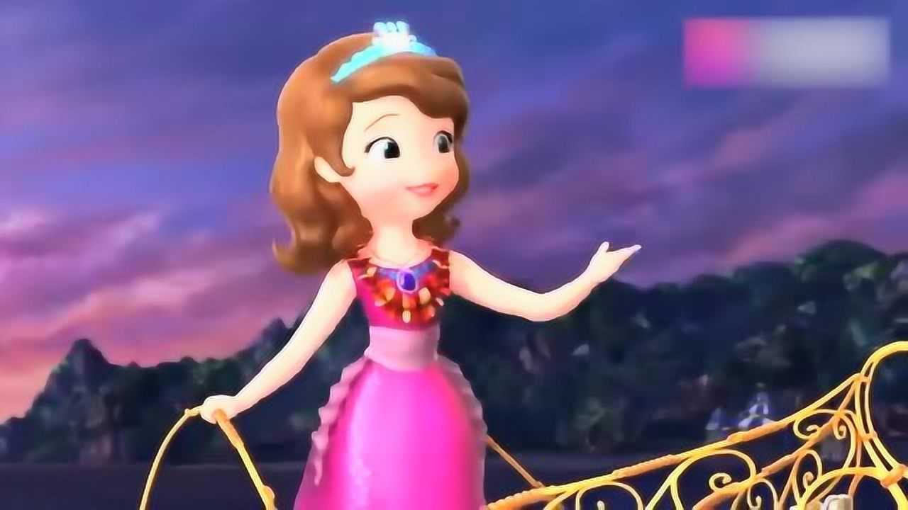 小公主苏菲亚人鱼公主和苏菲亚同台唱歌为大家献上精彩表演