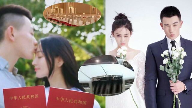 【婚车】张馨予何捷婚礼婚车曝光 喜宴每桌最低14888元