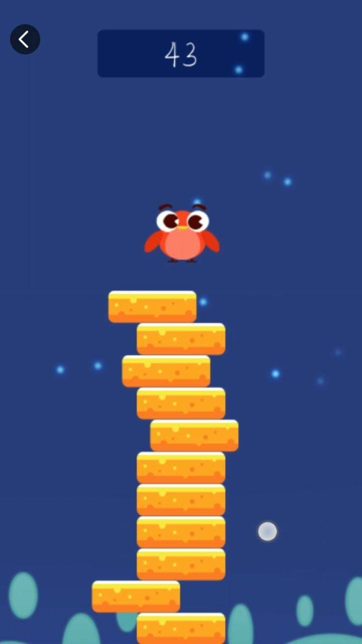 小鸡往上跳啊跳