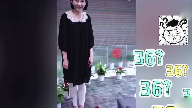 许晴3位数真实体重曝光 不像是女明星的标准