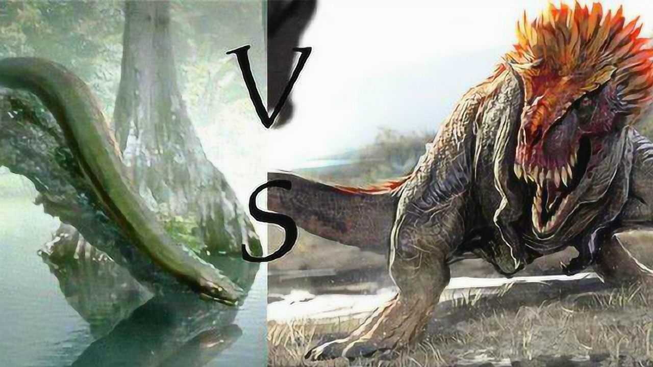 史前大对决霸王龙vs泰坦巨蟒两者相争谁会胜出呢
