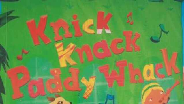 零事馆Vol.44 原创英语绘本动画:Knick Knack Paddy Whack