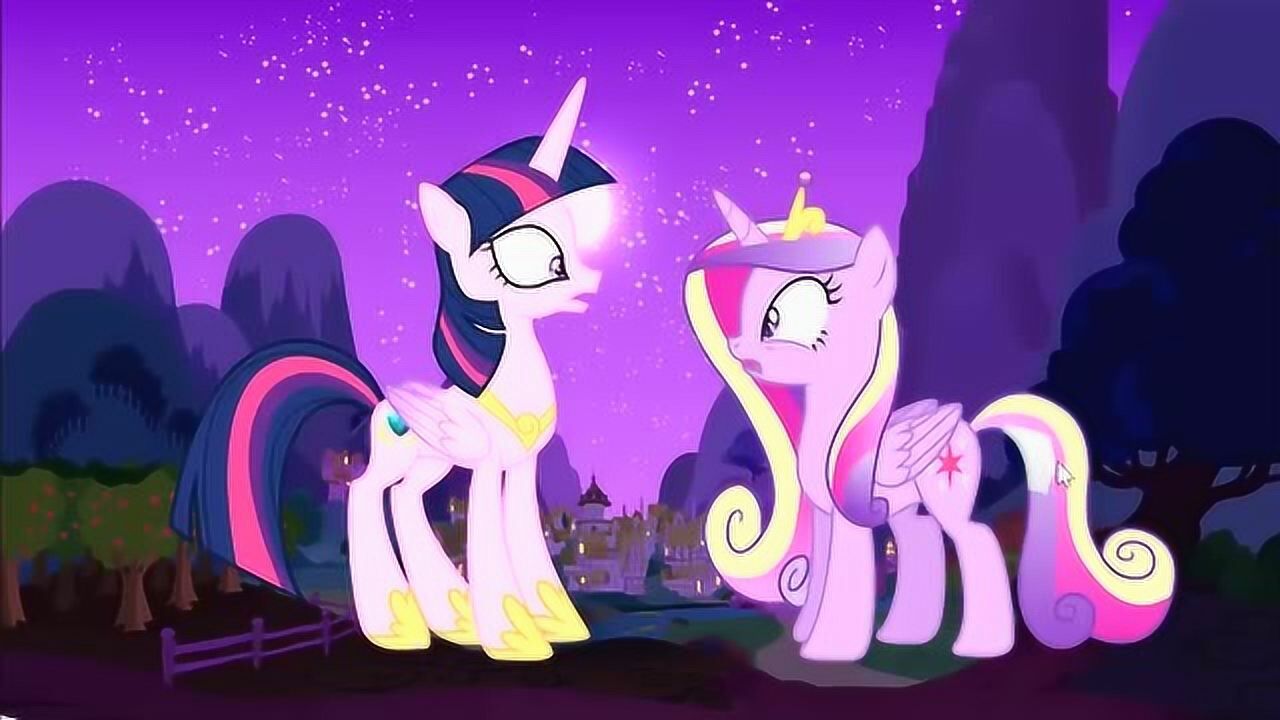 《小马宝莉》紫悦变成了音韵公主,音韵公主变成了紫悦!