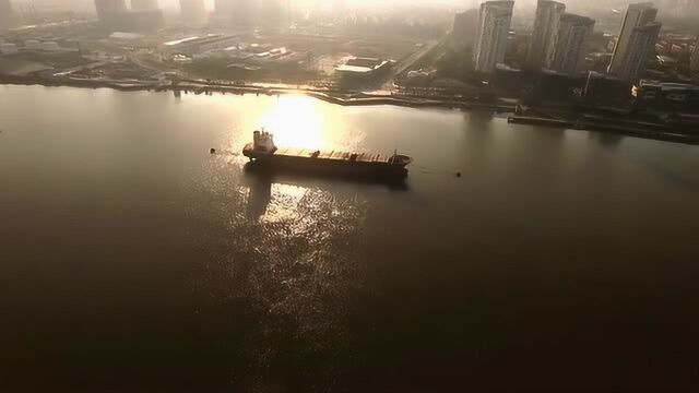 俯瞰'黄浦江'风景,领略不一样的美丽