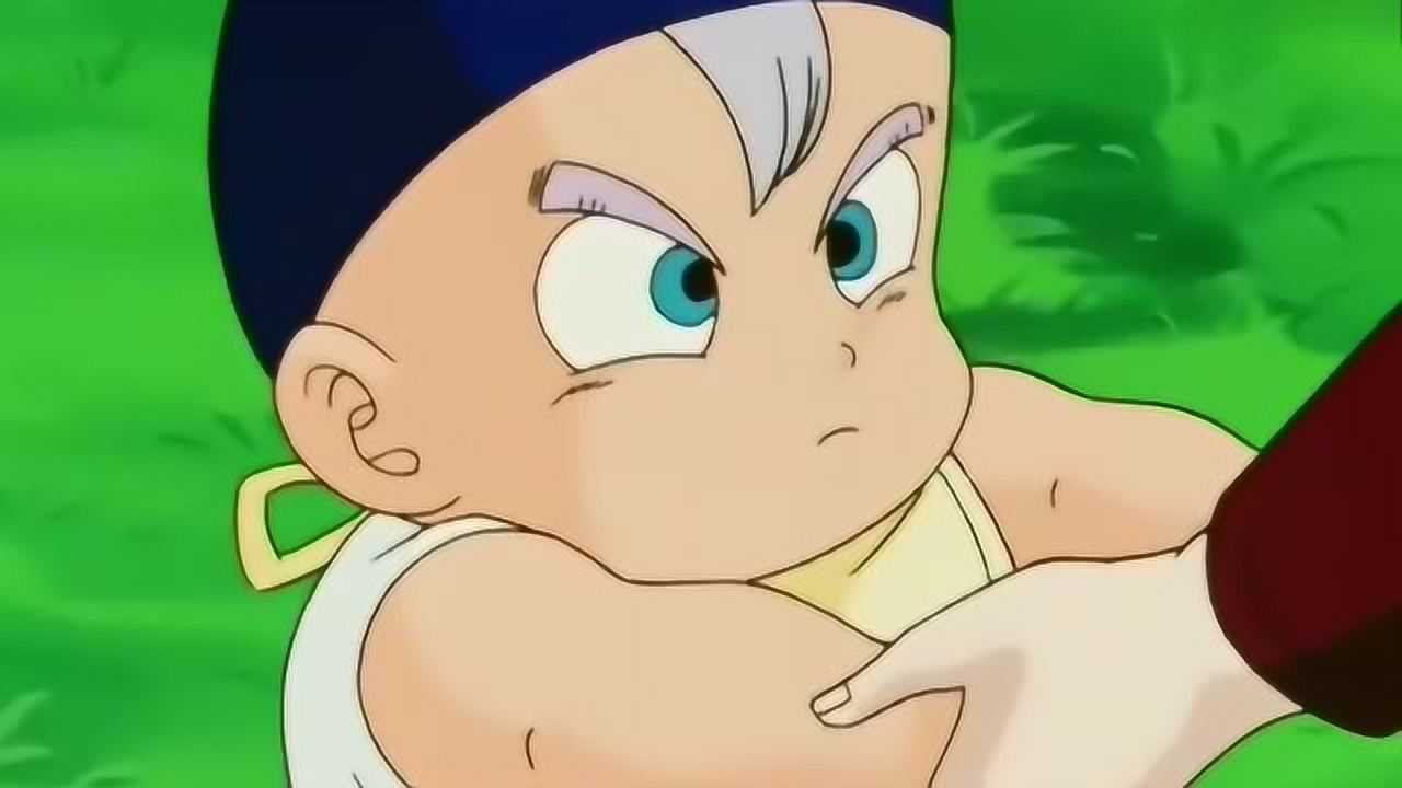 龙珠:特兰克斯小小时候简直和贝吉塔长得一模一样!