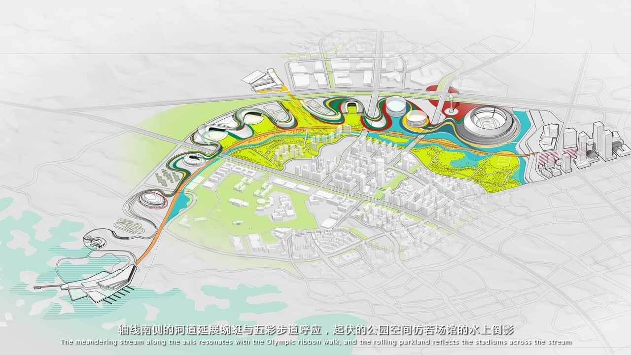 成都天府奥体城概念性规划及城市设计
