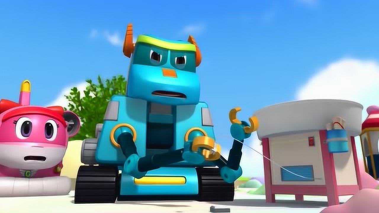 帮帮龙出动:汤姆用探测器检查棉花糖机器,发现里面的电路出问题