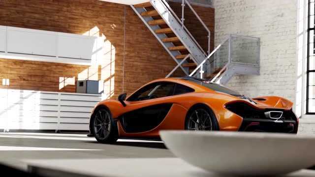 汽车创意广告,极限竞速5,迈凯伦P1Forza5,这颜值!