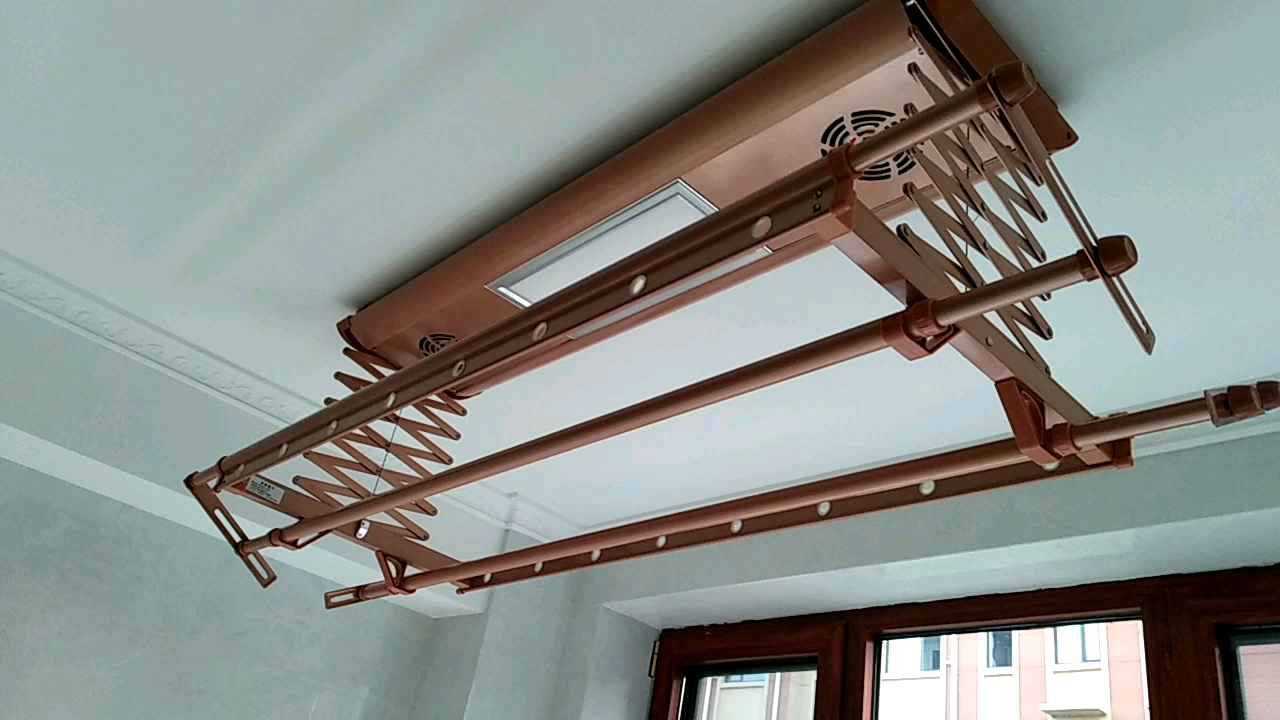 电动晾衣架安装完工