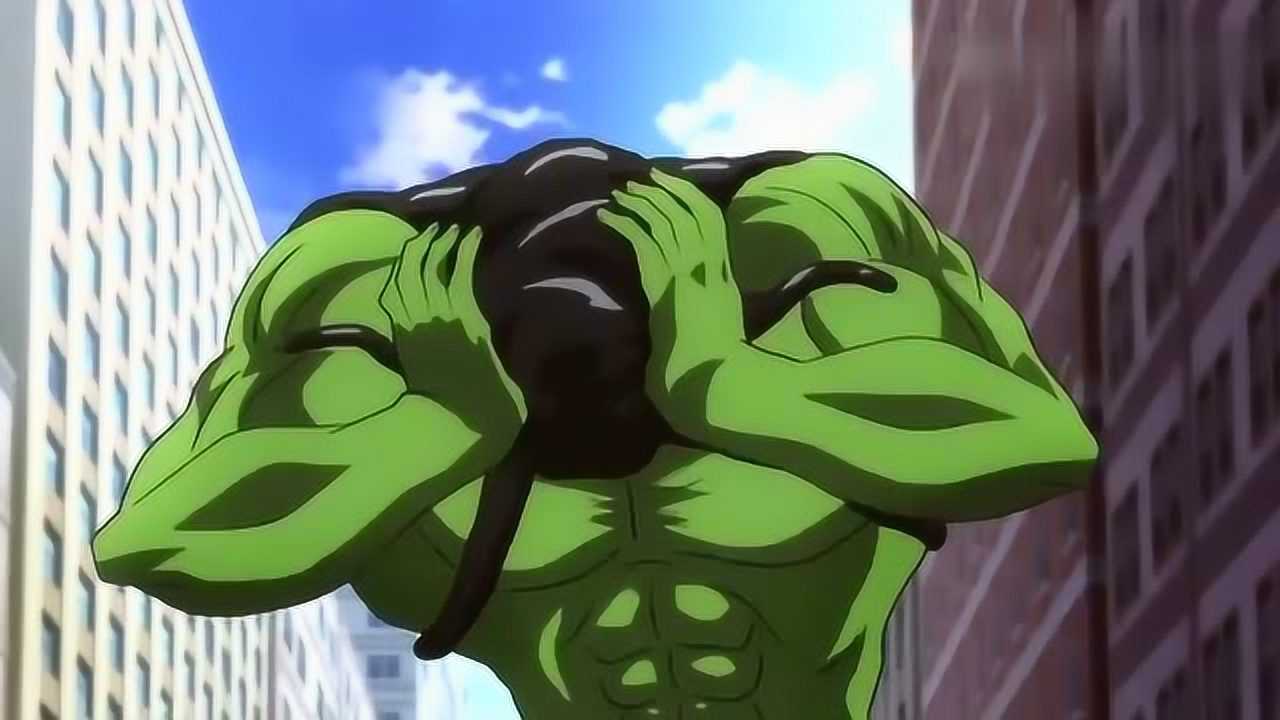 当"毒液"附身于绿巨人后,真是无敌的存在啊,这个组合很强势!