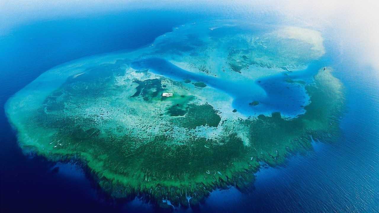 我国填海造陆,华阳礁岛7.5平方公里的山坡变30平方公里小岛!