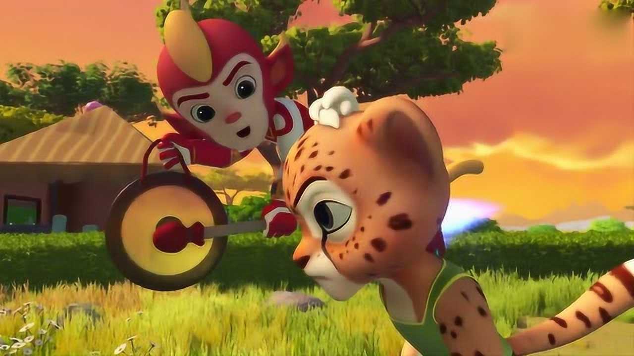 宇宙护卫队:宇宙护卫队利用恐龙造型锻炼斑斑,最终获得冠军