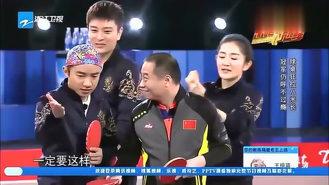 挑战对拉8米乒乓球,刘国梁与王涛都没打爽