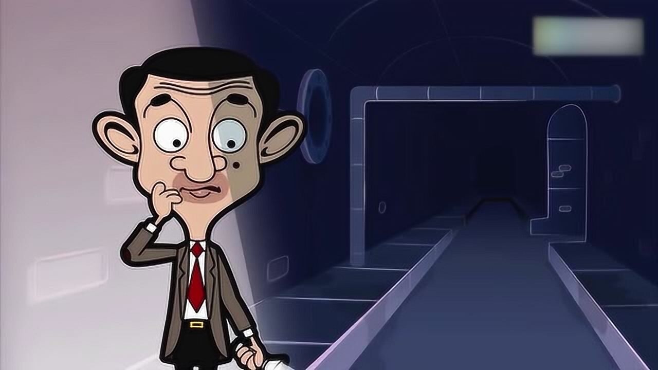 憨豆先生卡通版憨豆先生这是要去下水道找什么啊