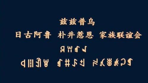 兹兹普乌 日古阿鲁 朴井惹恩家族联谊会上集