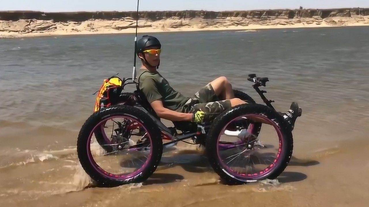 国产四轮越野自行车让你躺着都能翻山越岭舒服的快睡着了