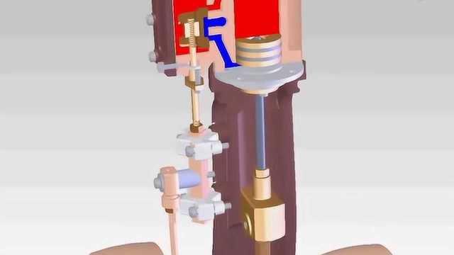 蒸汽机的工作原理动画,很直观,我文科生居然看懂了?