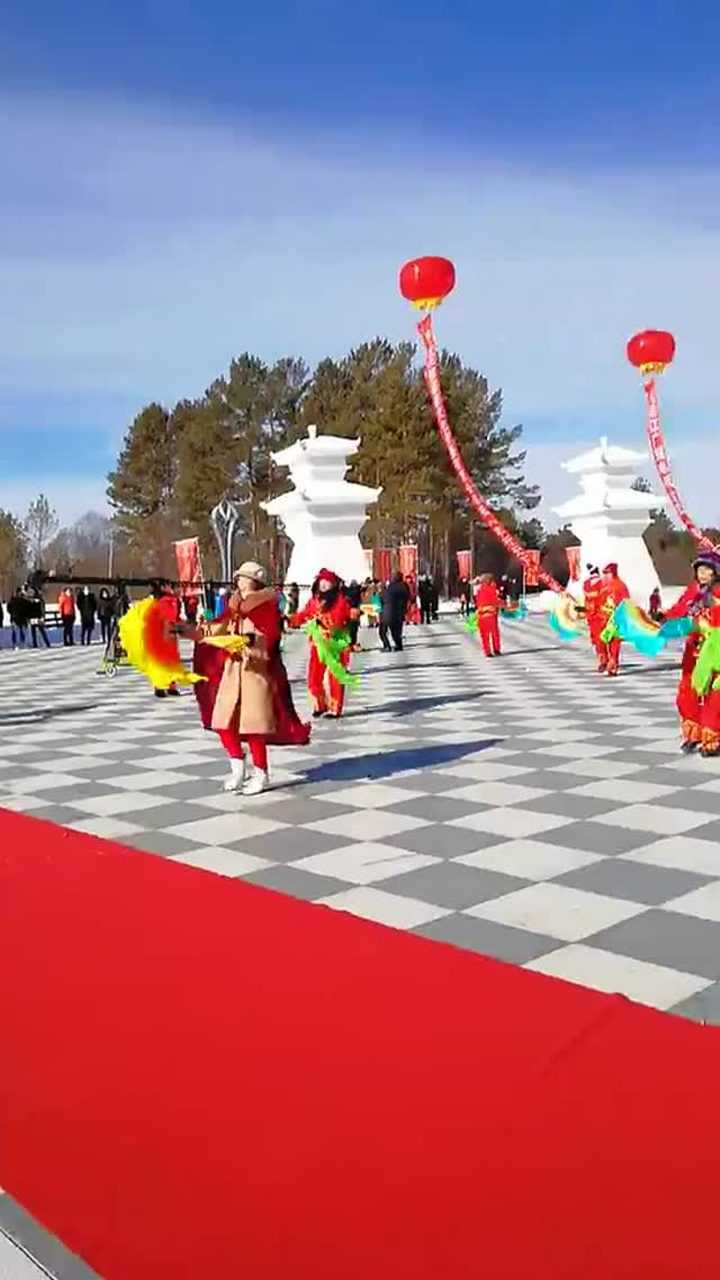 漠河北极村广场舞
