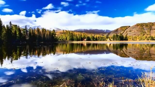 梦幻北疆旅途风光,空中摄影航拍风景