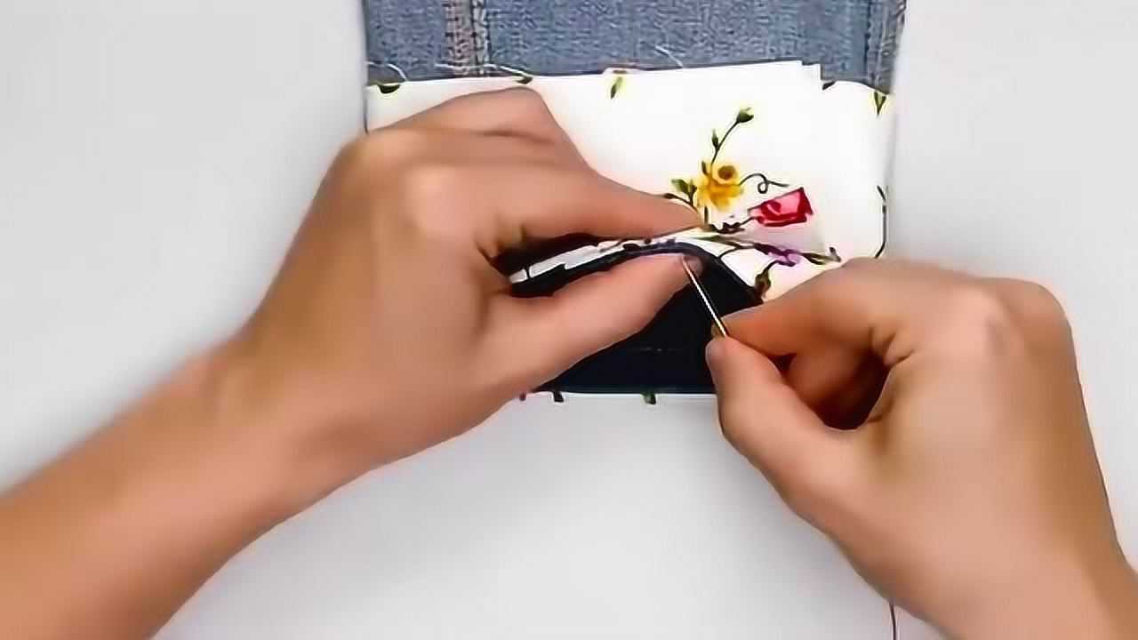 缝补衣服如何才能看不到针线巧妙的隐形缝针法来学一学吧_腾讯视频