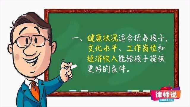 《律师说》——如何有效争取子女的抚养权?先看这四点