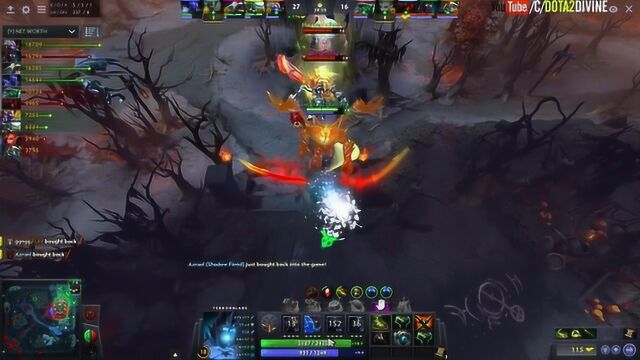 DOTA2 100%输出英雄 奇迹哥亲手操刀恐怖利刃