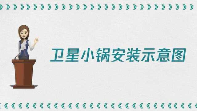 怎样安装卫星小锅?示意图是什么