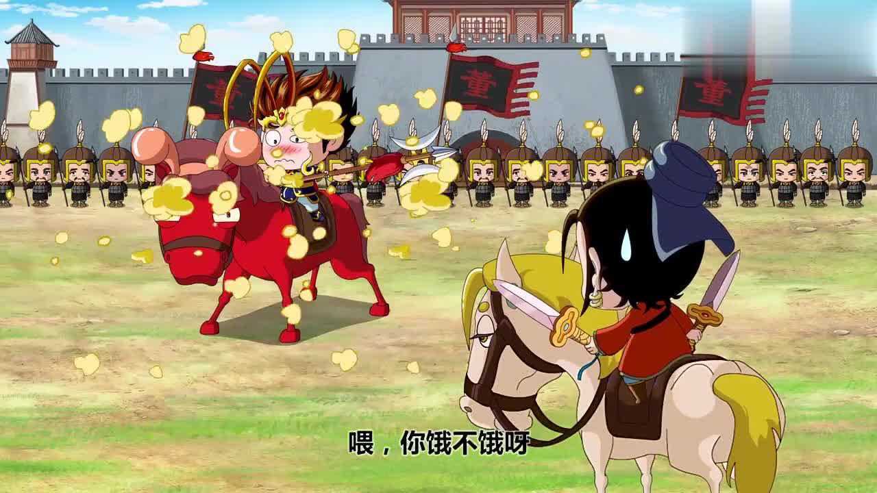 主公在哪:张飞跟吕布交战,张飞坚持不住了,让大哥帮忙一起上_高清1080P在线观看平台_腾讯视频
