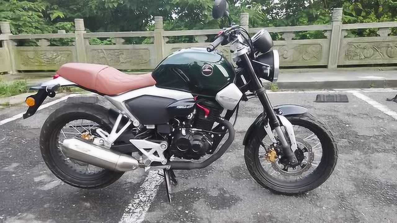 『哈罗试车』自行车本车-五羊本田cb190ss鸷道