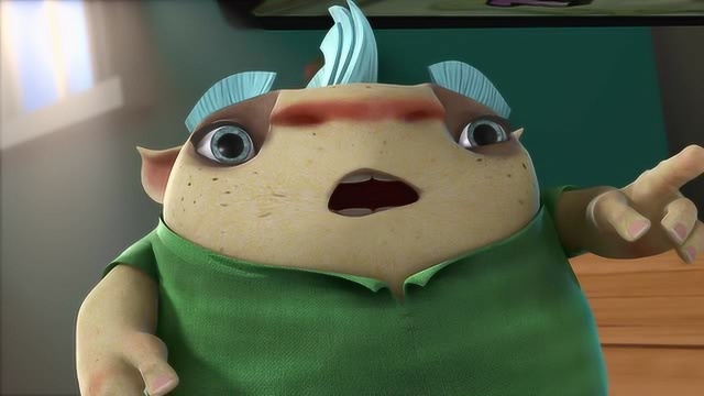 搞怪小精灵:小精灵营救伙伴,不料乔突然回家,胖精灵被吓晕