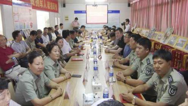 连云港市赣榆区民营企业拥军协会开展军民联谊共话双拥工作