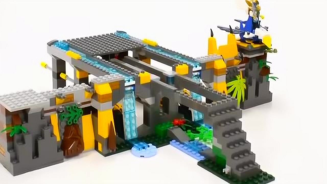 看这样搭乐高是一种享受:气功传奇70010,意想不到的成品