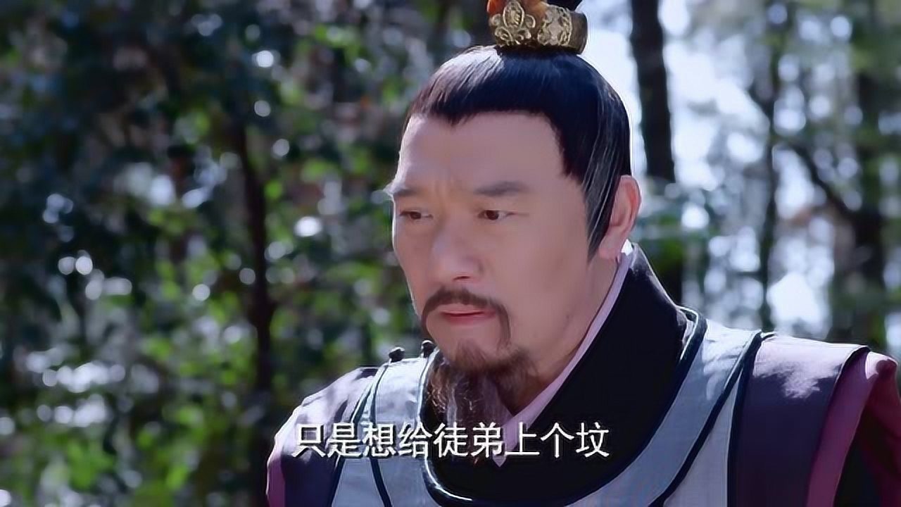 武媚娘传奇袁天罡祭拜徒弟李淳风头顶突然刮过一阵风