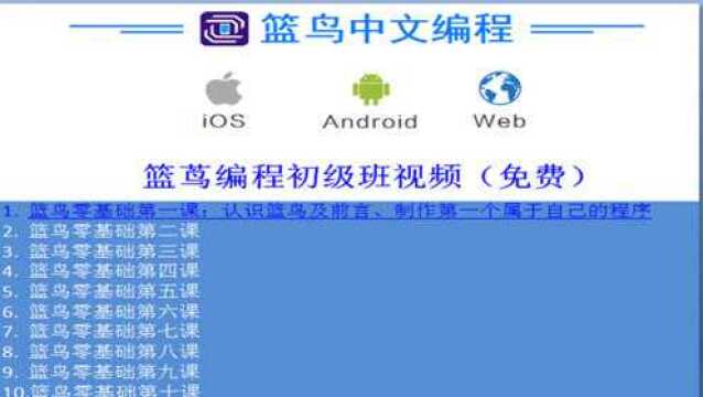 懒懒虫零基础篮茑苹果安卓网页编程第一课:制作第一个程序