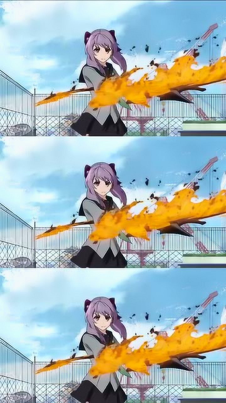 终结的炽天使柊筱娅最可爱的时刻就是转镰刀