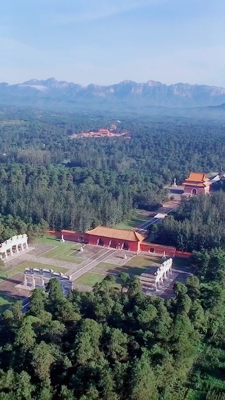 清西陵清朝皇家陵墓真是风水宝地啊