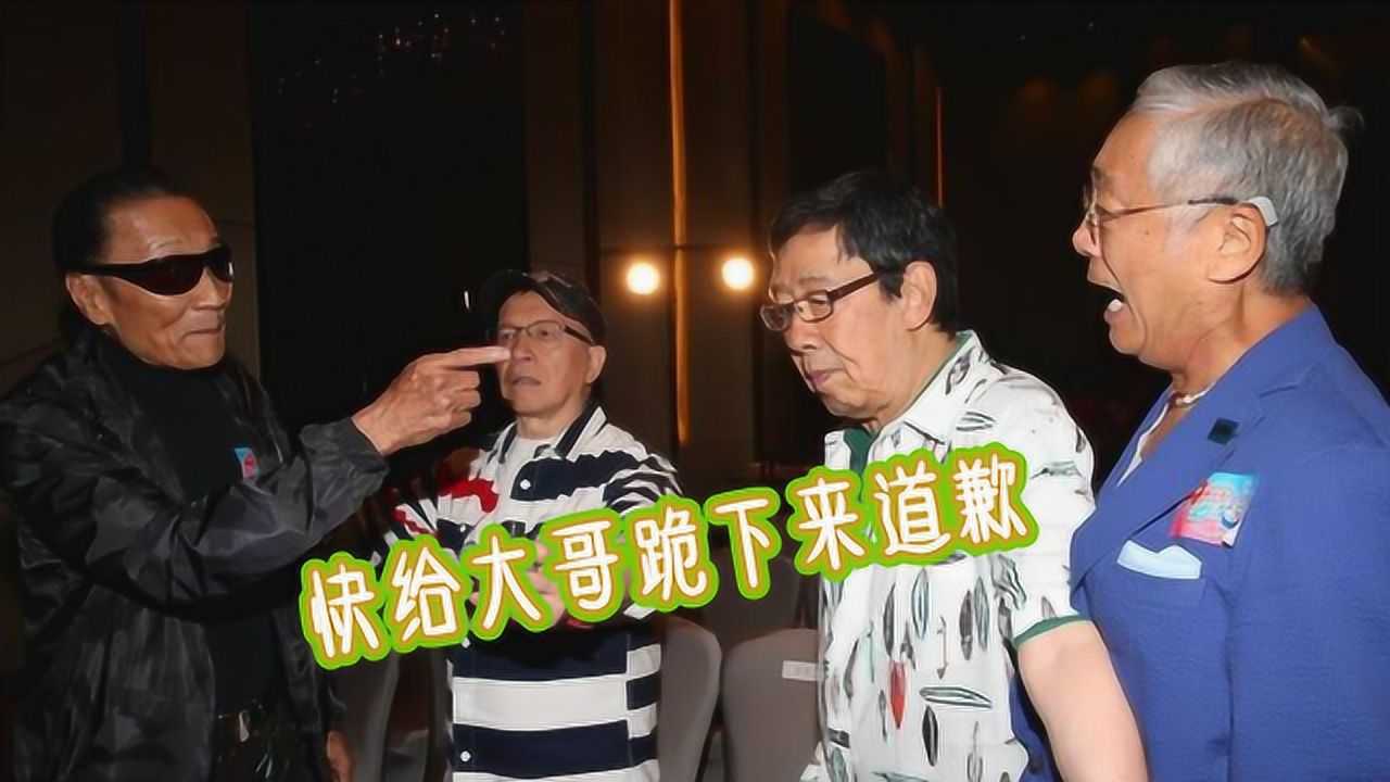 盘点谢贤究竟有多霸道当众打曾江一巴掌曾江还得先给他道歉
