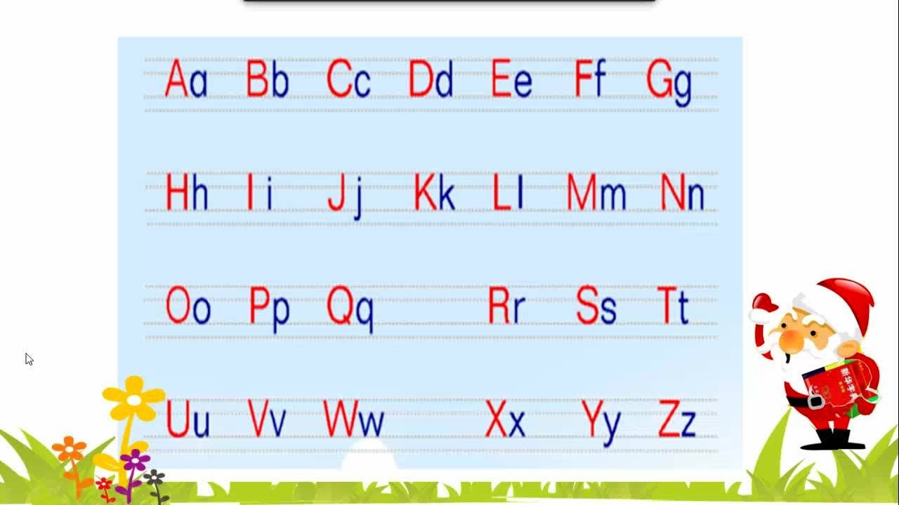 《认识26个大小写字母》_腾讯视频