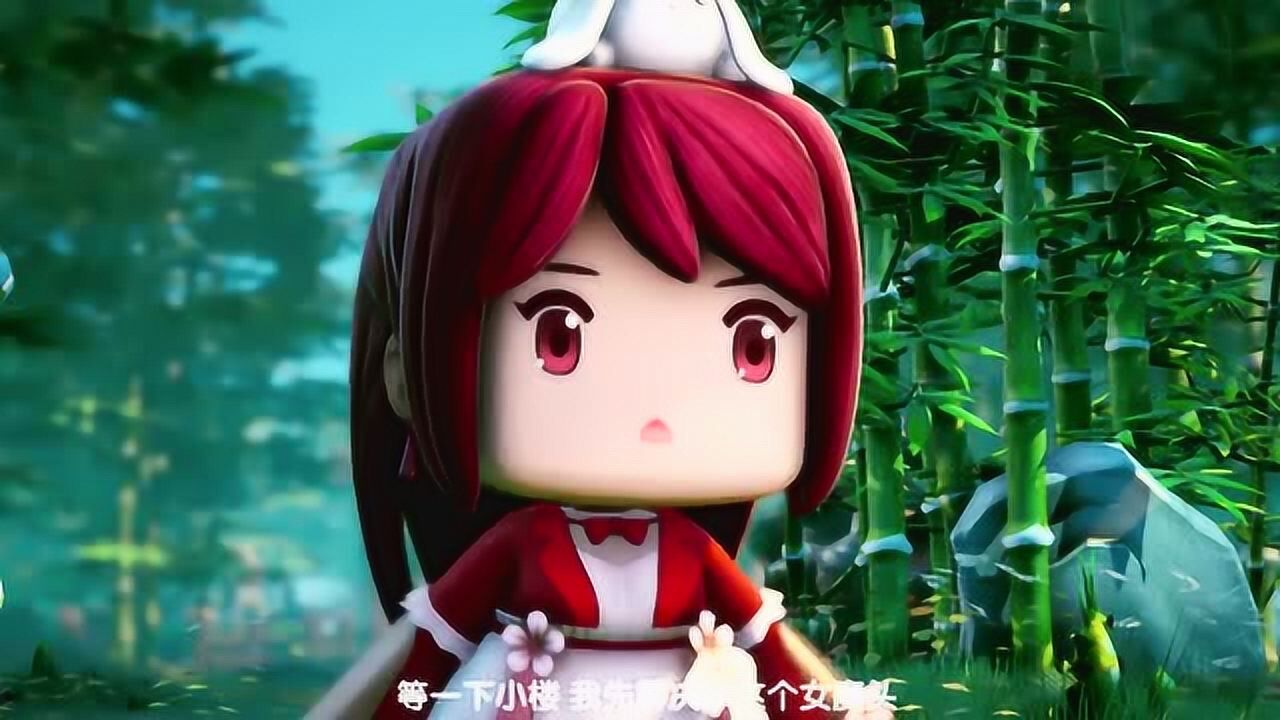 迷你世界:小楼太喜欢吃糖葫芦了,只要吃糖葫芦她就会变开心