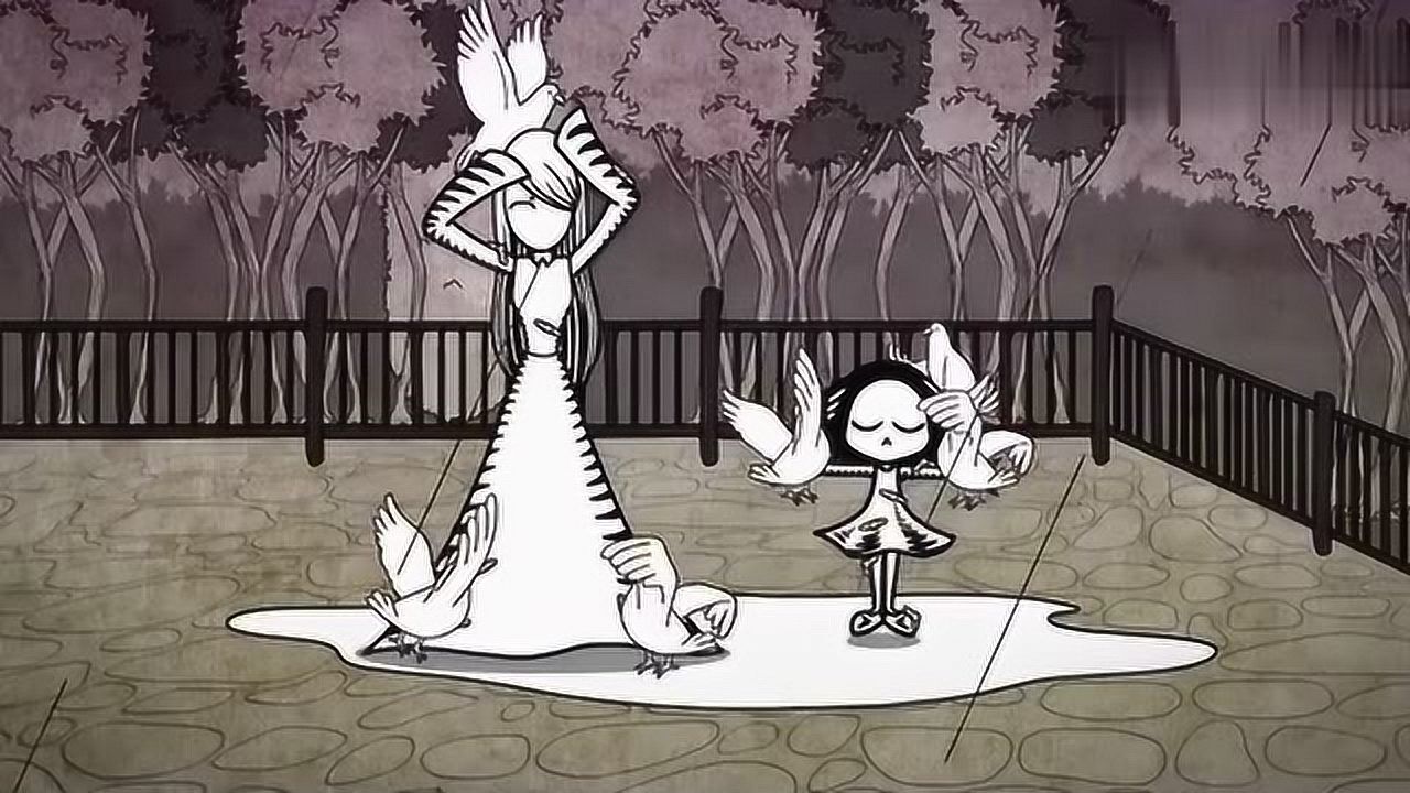 搞笑动漫:女人被诅咒,下雨天各种倒霉,女儿表示尽管来!