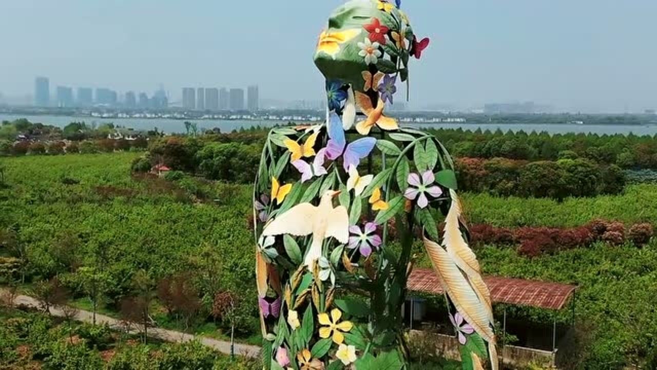 很多人不知道阳澄湖有座女神像