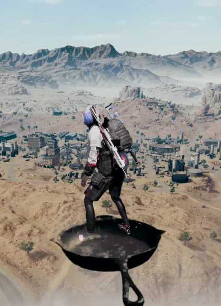 绝地求生搞笑版跑毒没车怎么办坐飞机啊